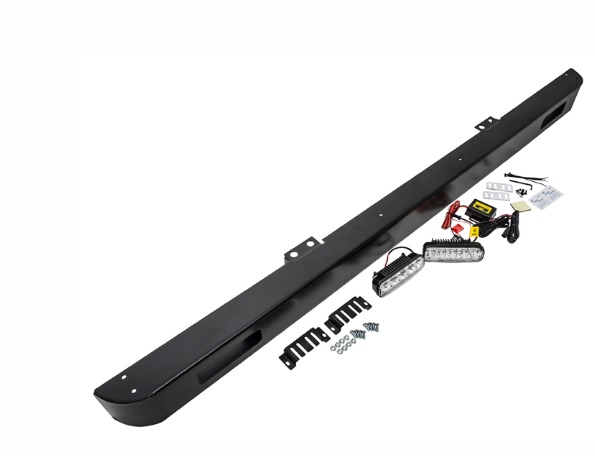 Paragolpes para Defender con kit de luces LED integrado