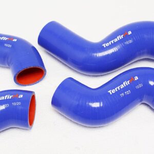 5vyaxasa_tf723 Kit Manguitos Silicona Intercooler TD5 - Color Azul