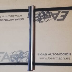 Kit gomas ventana trasera corredera Cabina Pick-up