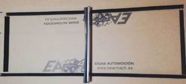 Kit gomas ventana trasera corredera Cabina Pick-up