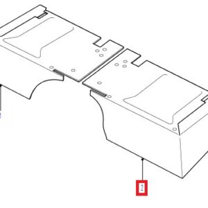 Moqueta Bajo Asiento - Izquierda