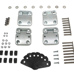 Kit Bisagras Puertas Delanteras - Con Tornilleria en Acero Inoxidable