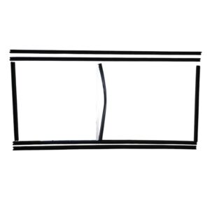 Kit gomas ventanas correderas traseras Santana - Para una ventana