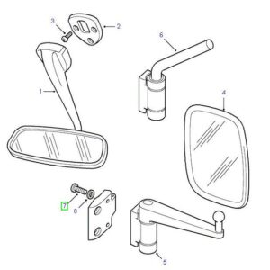 Tornillo Sujeción Espejo
