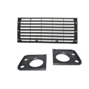 cu8p3co2_ag643 Kit de Parrilla Delantera y Contorno de Faros - Plástico Negro - Estilo TD5