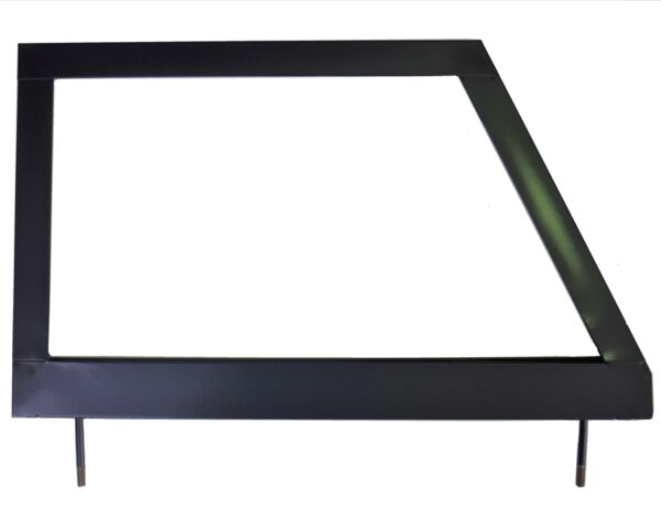 Ventanilla Lateral Derecho - Delantero sin Cristal - Negro