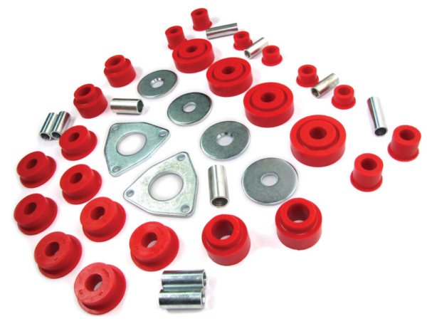 Kit Silentblocks Poliuretano - Suspensión Delantera y Trasera