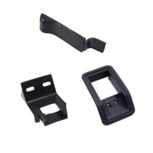Kit de Botón - de Bloqueo de Puerta - Negro Brillo