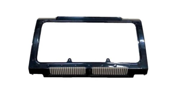 nmjfvps7_lr Bastidor Rejilla Radiador - Plástico - Vehiculos con Aire Acondicionado - Negro Brillo