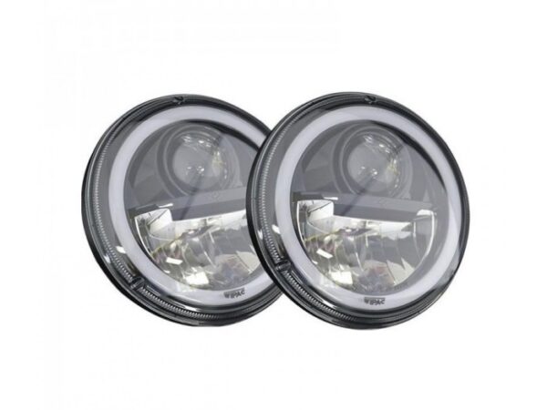 Pareja de Faros Delantero LED Black Halo de Wipac - 7"
