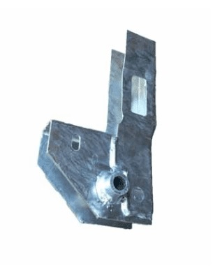 Soporte Inferior Izquierdo de la Puerta - Galvanizado