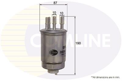 Filtro combustible - COMLINE