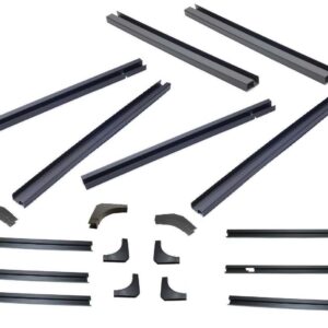 Kit Canal para 4 Puertas, Delanteras y Traseras, Derechas e Izquierdas