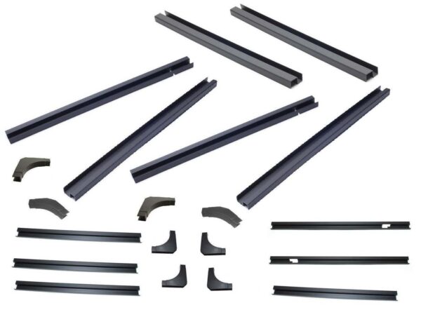 uebwcmz1_ag257 Kit Canal para 4 Puertas, Delanteras y Traseras, Derechas e Izquierdas
