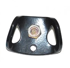 Placa Anclaje - Cinturón Asiento Trasero - Doble - 110