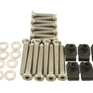 wvif6muf_bk_0187 Kit Tornilleria Bisagras - 2 Puertas Delanteras - Metrica - Acero inox. - ALLMAKES 4X4