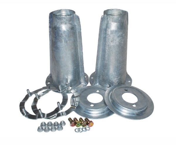 Conjunto Torretas Delanteras - Galvanizadas - Pareja